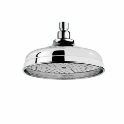 200mm Chrome Traditional Brass Shower Head