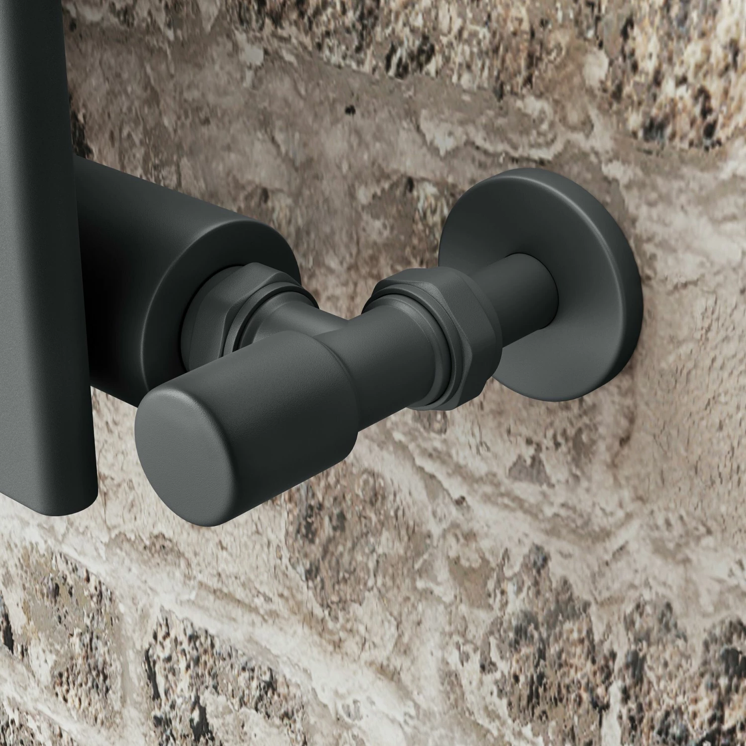 Faro Anthracite Single Flat Panel Vertical Radiator 1600x420mm - Image 6