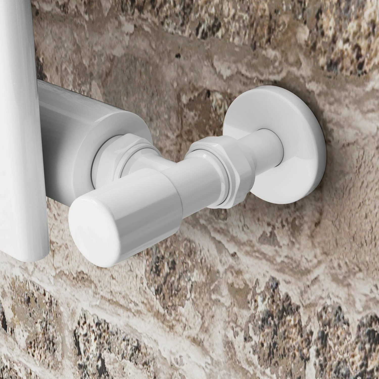 Faro White Single Flat Panel Horizontal Radiator 450x980mm - Image 6