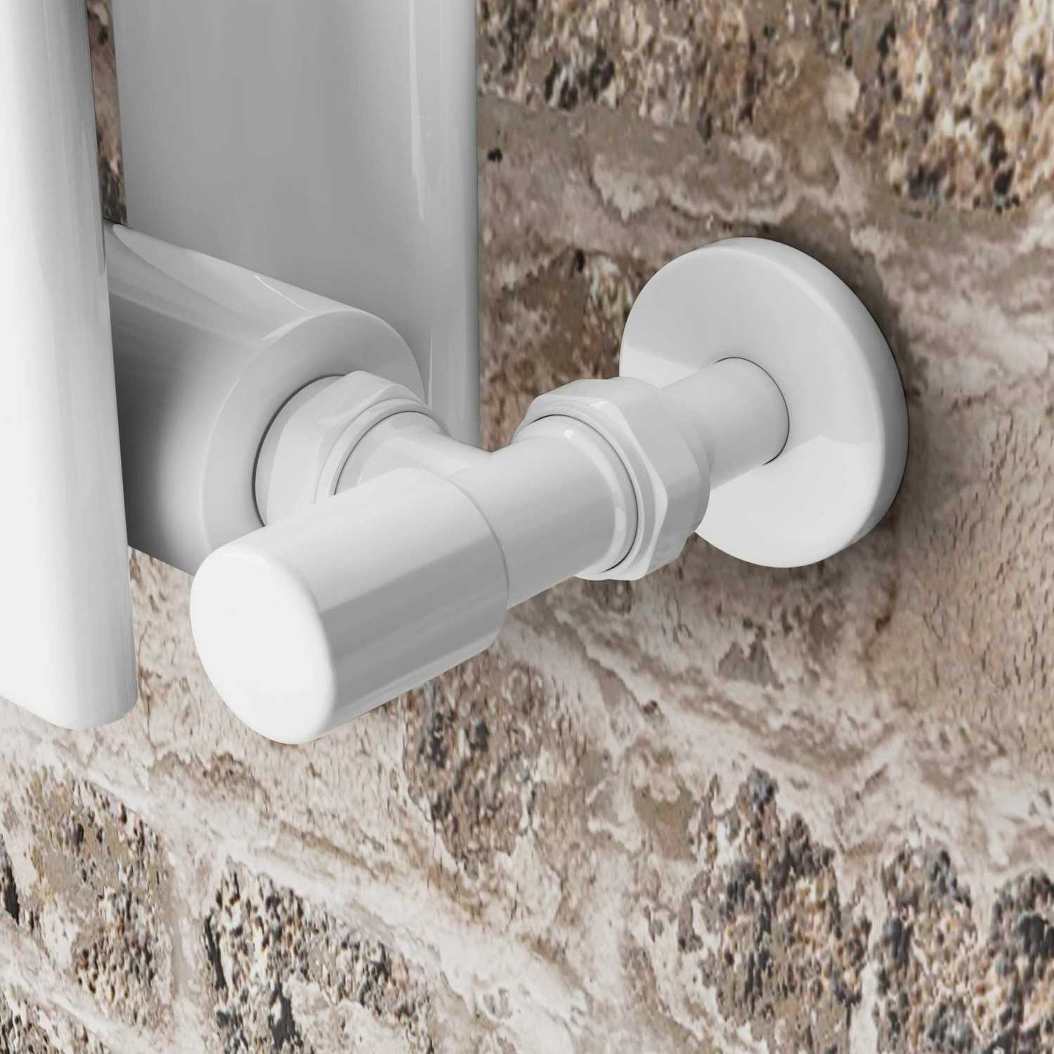 Faro White Double Flat Panel Horizontal Radiator 600x1190mm - Image 6