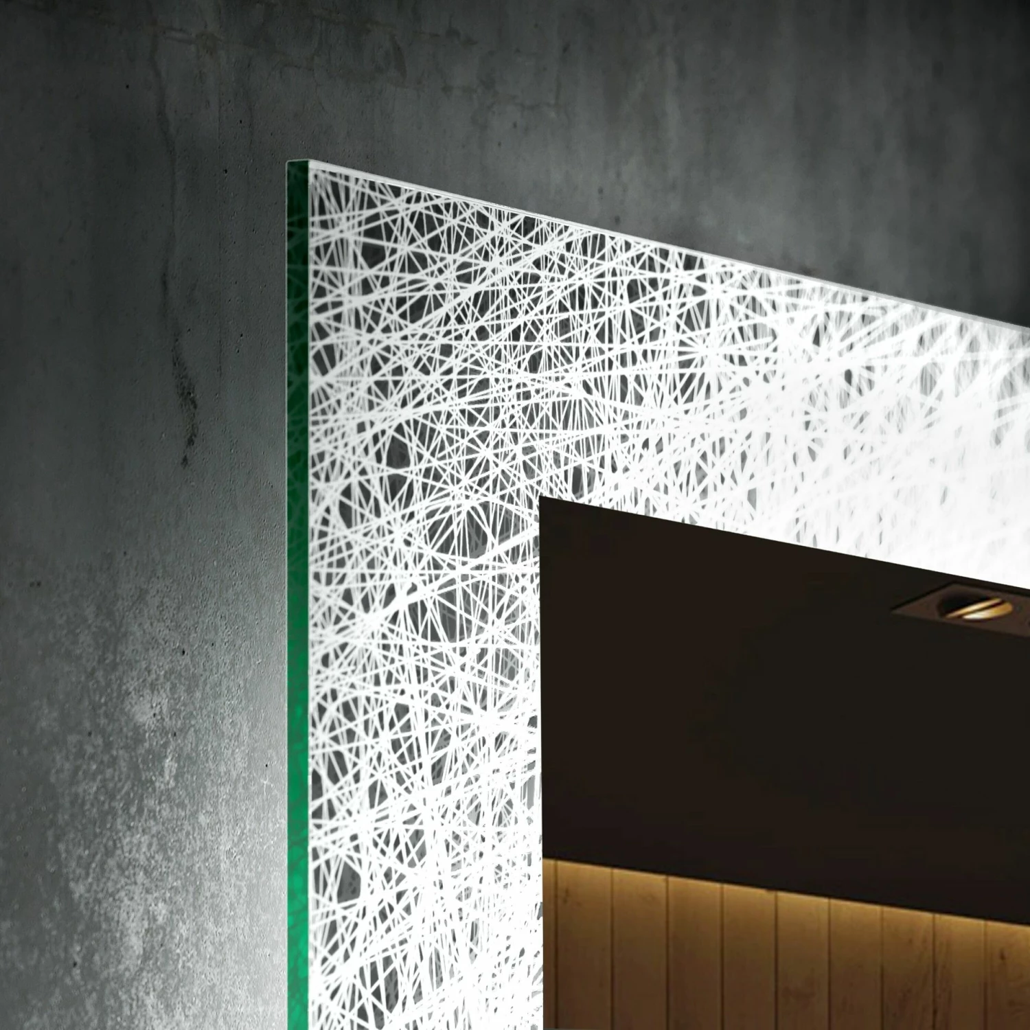 Layla Illuminated LED Mirror 800x600mm - Image 3