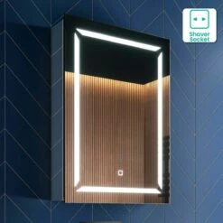 Amara Illuminated LED Mirror Cabinet 700x500mm