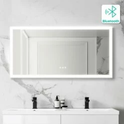 Ellie Illuminated LED Mirror With BLUETOOTH Speaker 600x1200mm