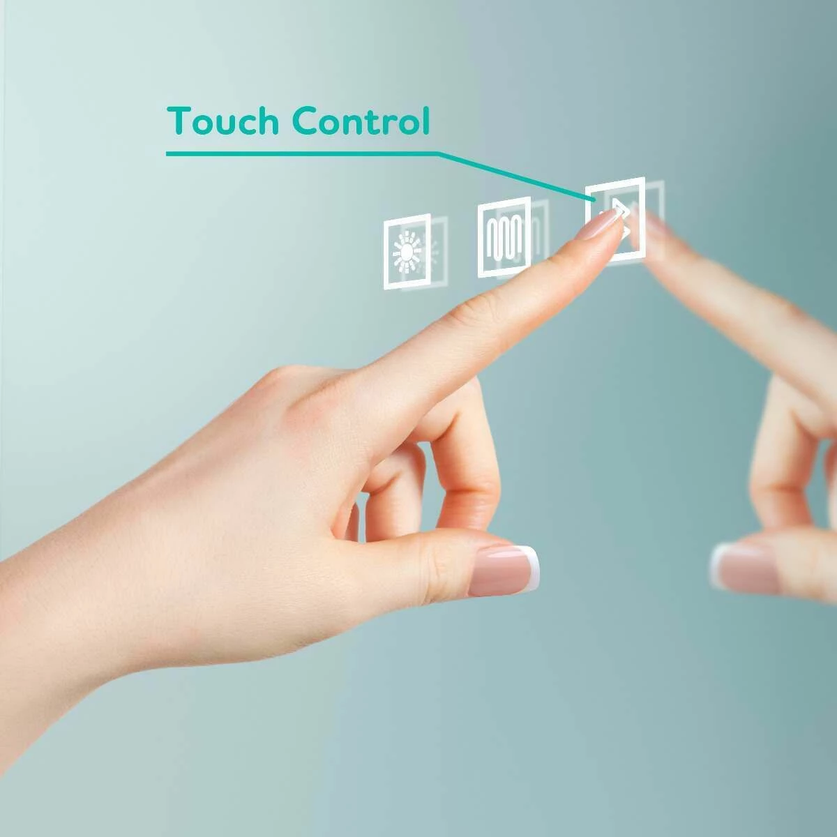 Ellie Illuminated LED Mirror With BLUETOOTH Speaker 600x1200mm - Image 5