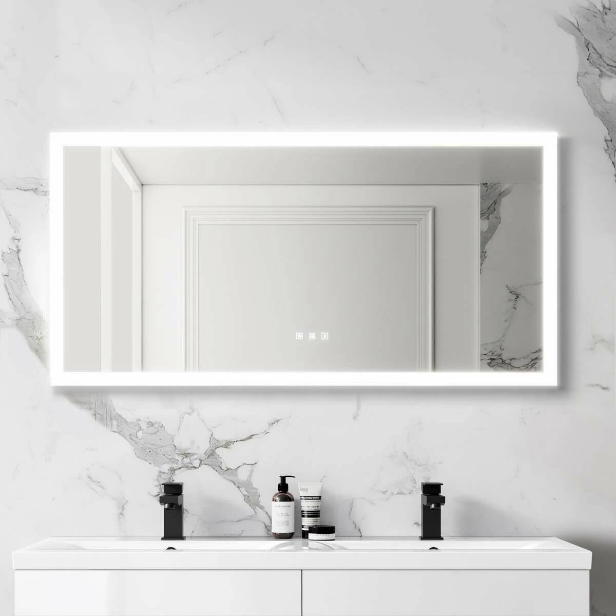 Ellie Illuminated LED Mirror With BLUETOOTH Speaker 600x1200mm - Image 8