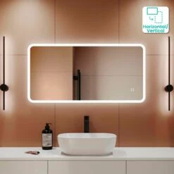 Evelyn Illuminated LED Mirror 500X1000mm