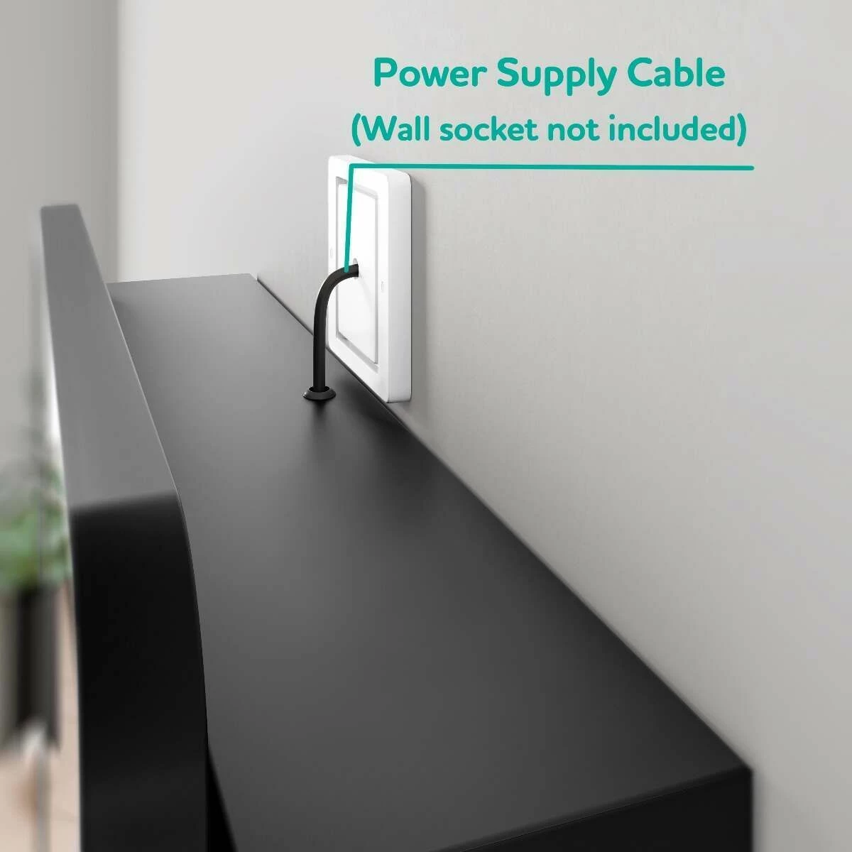 Olivia Black Framed Illuminated LED Mirror Cabinet 710x500mm - Image 8