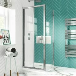 London 6mm Bifold Shower Enclosure 760x760mm
