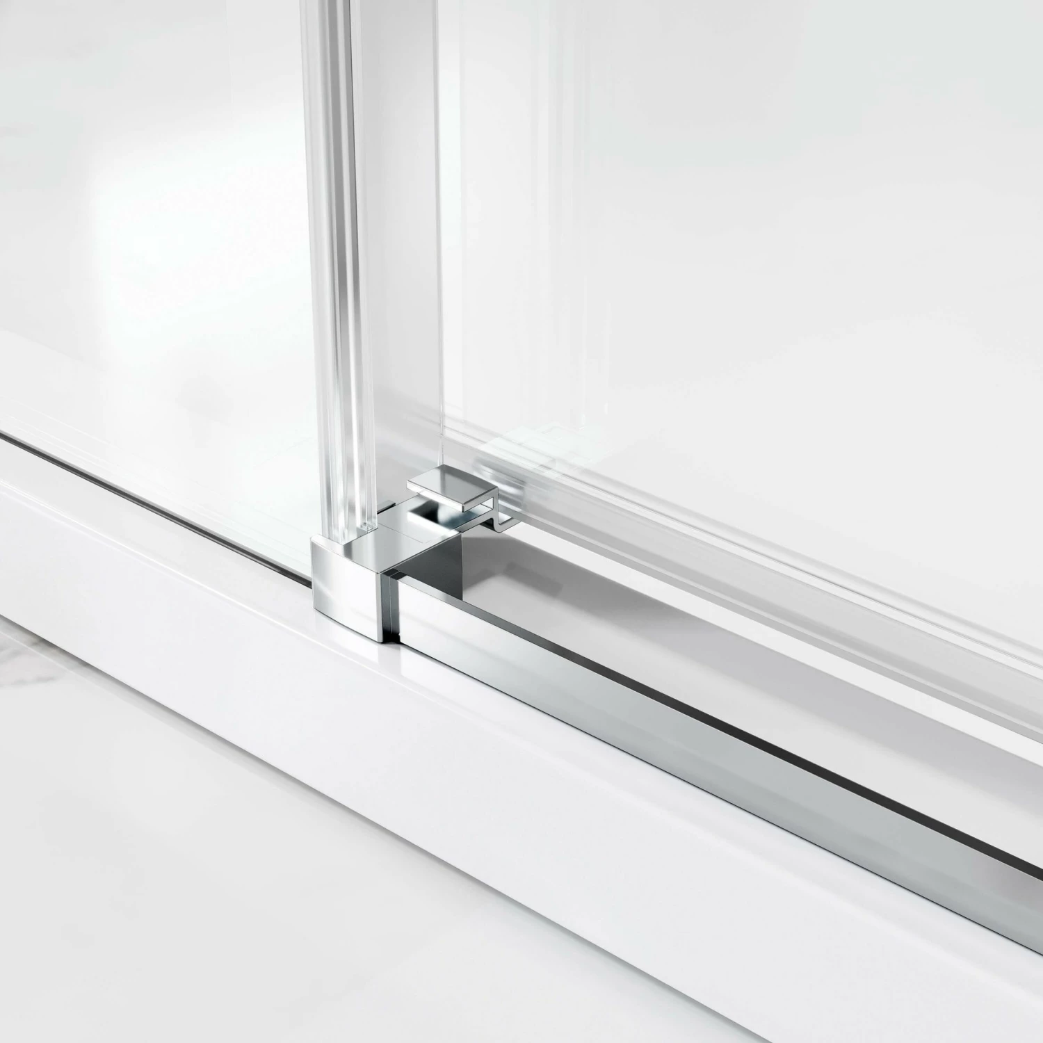 Stockholm Easy Clean 8mm Frameless Sliding Shower Enclosure 1400x900mm - Image 6