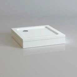 London Square Stone Shower Tray 700x700mm & Riser Kit