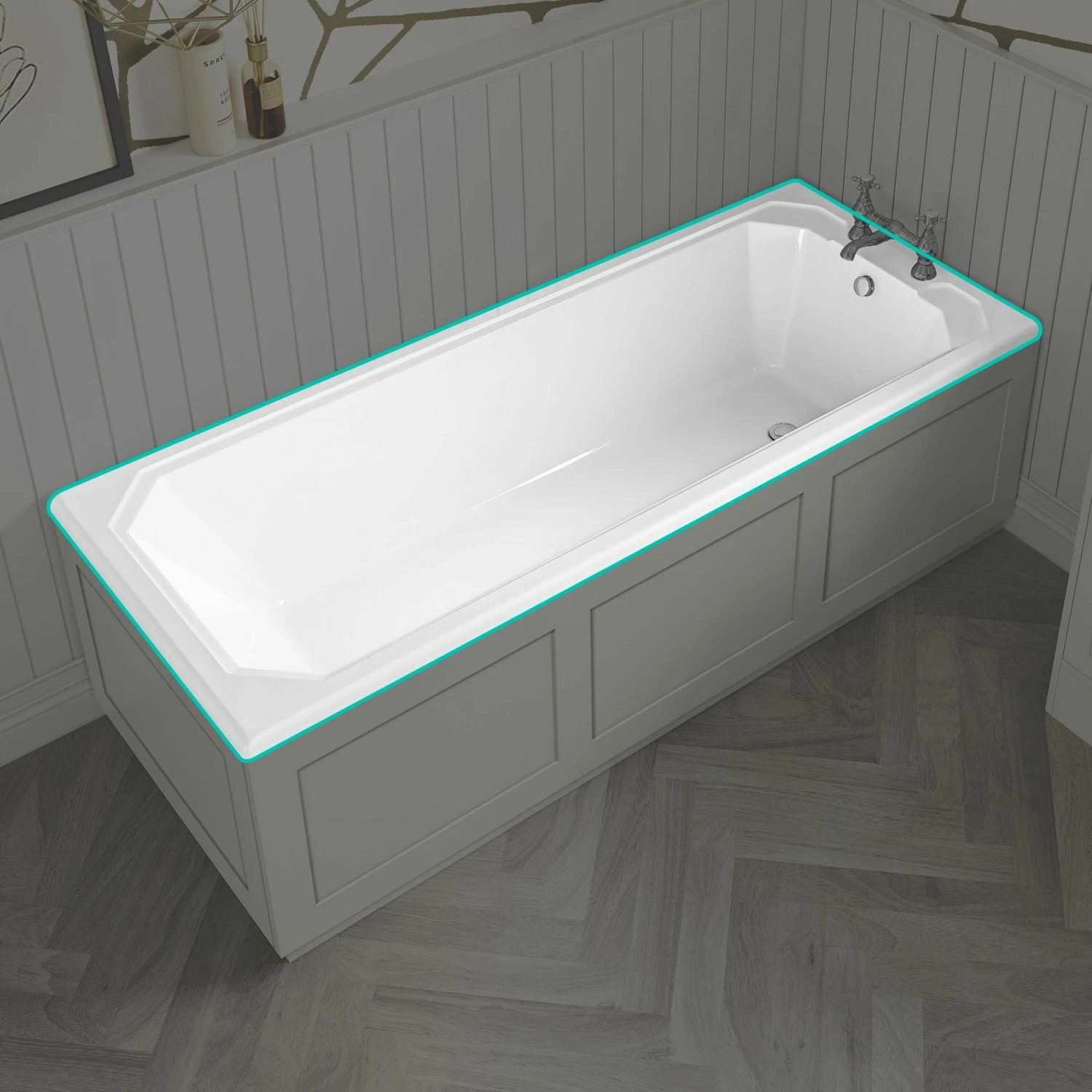 Warwick V2 1700x700 Traditional Single Ended Bath