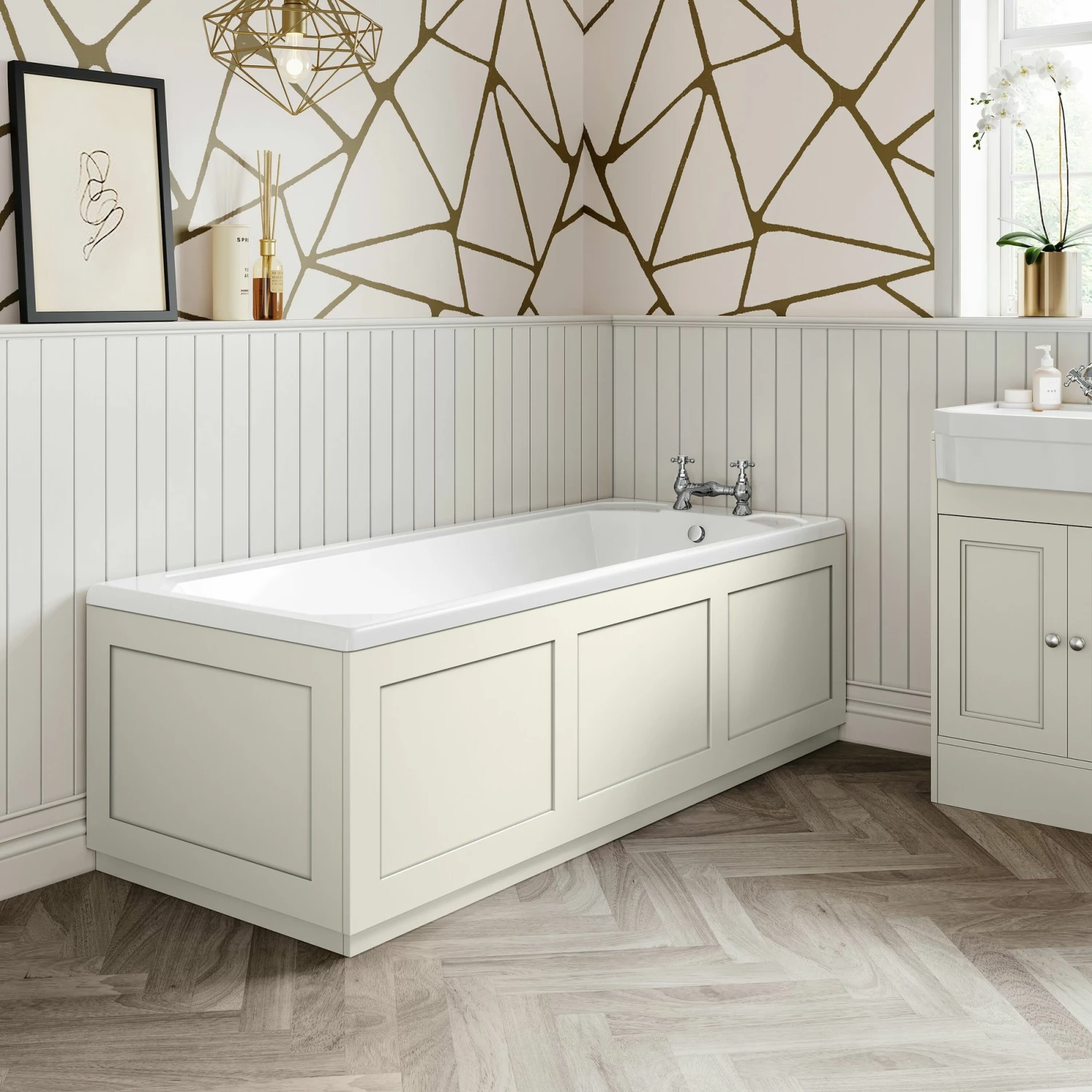 Warwick V2 1700x700 Traditional Single Ended Bath - Image 2