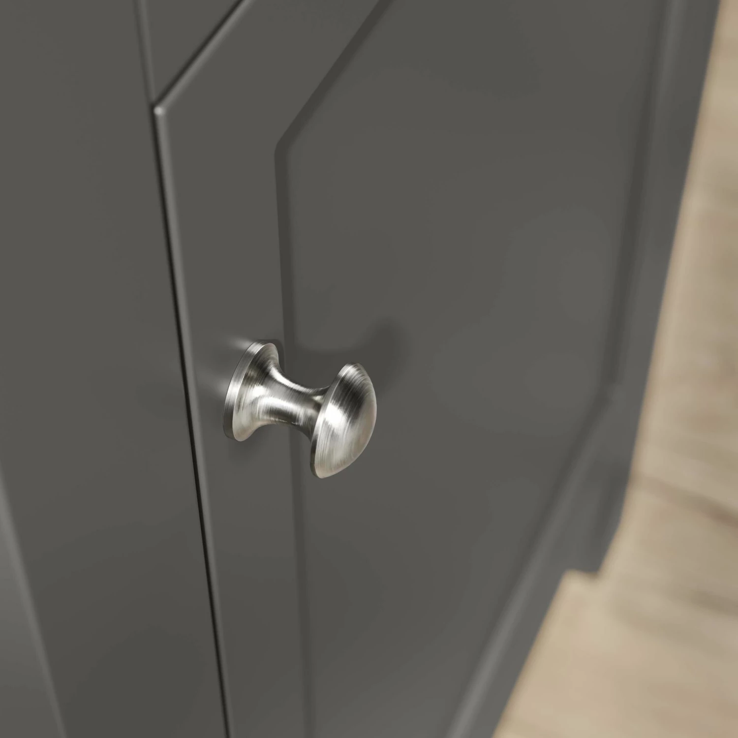 Bermuda Graphite Grey Combination Vanity Basin And Seattle Toilet 1000mm - Image 5