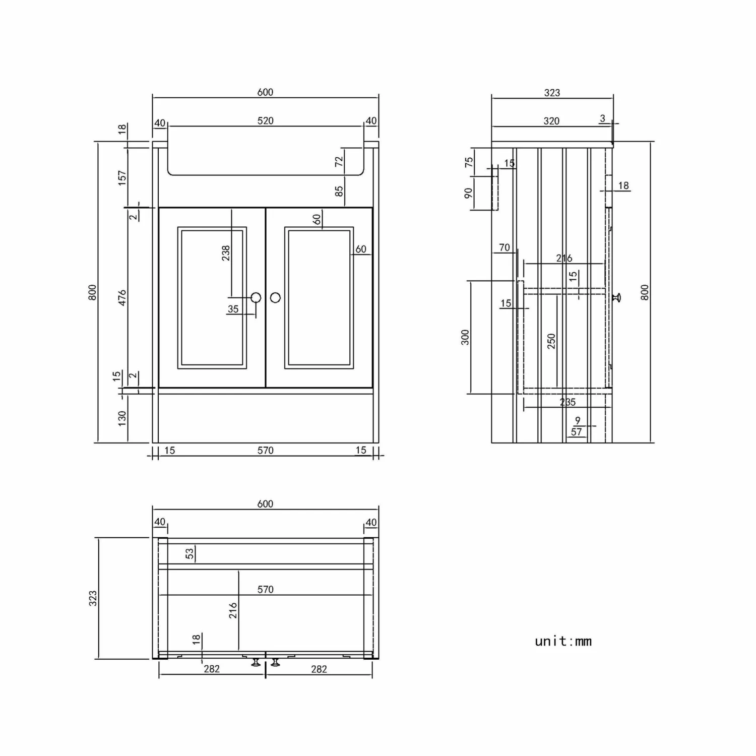 Monaco Chalk White Combination Vanity Basin And Hudson Toilet With Wooden Seat 1200mm - Gold Accents - Image 11