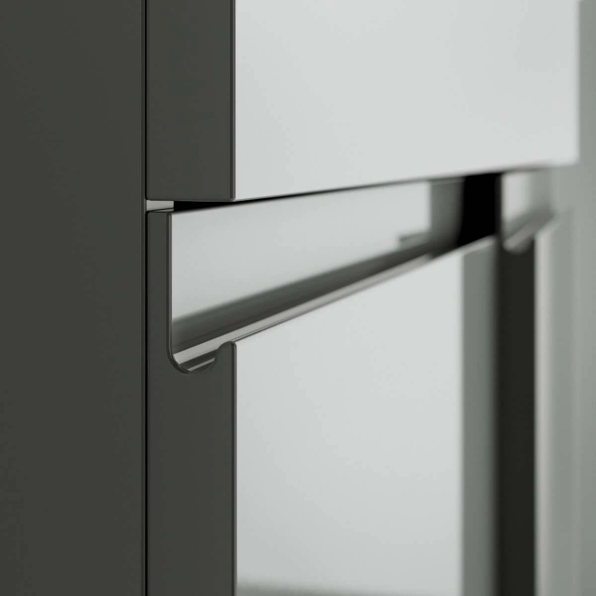 Trent Stone Grey Basin Vanity 600mm And Toilet Set - Image 5